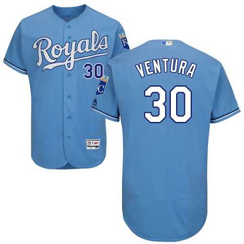 Kansas City Royals #30 Yordano Ventura Light Blue Flexbase Stitched Jersey DingZhi,We sell and wholesale Kansas City Royals #30 Yordano Ventura Light Blue Flexbase Stitched Jersey DingZhi on line form chian!