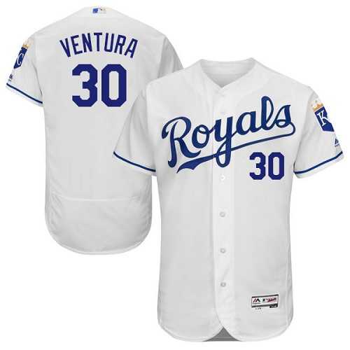 Kansas City Royals #30 Yordano Ventura White Flexbase Stitched Jersey DingZhi,We sell and wholesale Kansas City Royals #30 Yordano Ventura White Flexbase Stitched Jersey DingZhi on line form chian!