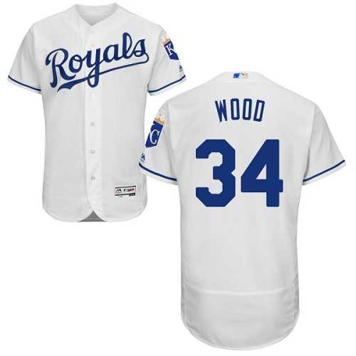 Kansas City Royals #34 Travis Wood White Flexbase Stitched Jersey DingZhi,We sell and wholesale Kansas City Royals #34 Travis Wood White Flexbase Stitched Jersey DingZhi on line form chian!