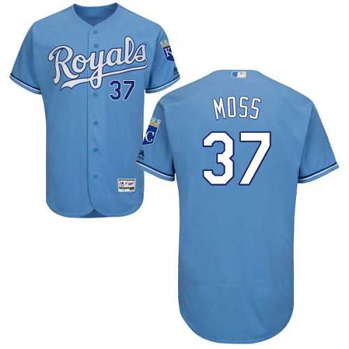 Kansas City Royals #37 Brandon Moss Light Blue Flexbase Stitched Jersey DingZhi,We sell and wholesale Kansas City Royals #37 Brandon Moss Light Blue Flexbase Stitched Jersey DingZhi on line form chian!