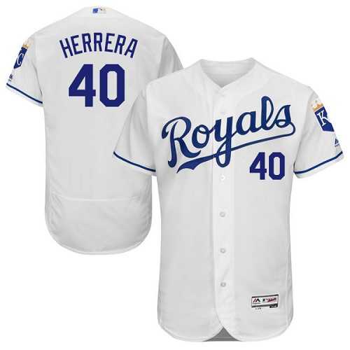 Kansas City Royals #40 Kelvin Herrera White Flexbase Stitched Jersey DingZhi,We sell and wholesale Kansas City Royals #40 Kelvin Herrera White Flexbase Stitched Jersey DingZhi on line form chian!