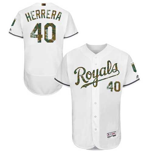 Kansas City Royals #40 Kelvin Herrera White Memorial Day Flexbase Stitched Jersey DingZhi,We sell and wholesale Kansas City Royals #40 Kelvin Herrera White Memorial Day Flexbase Stitched Jersey DingZhi on line form chian!