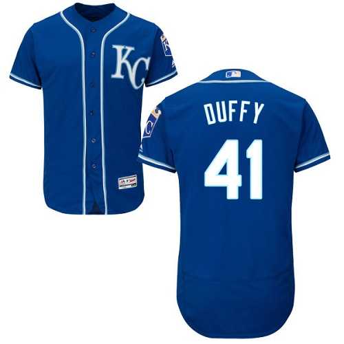 Kansas City Royals #41 Danny Duffy Royal Flexbase Stitched Jersey DingZhi,We sell and wholesale Kansas City Royals #41 Danny Duffy Royal Flexbase Stitched Jersey DingZhi on line form chian!