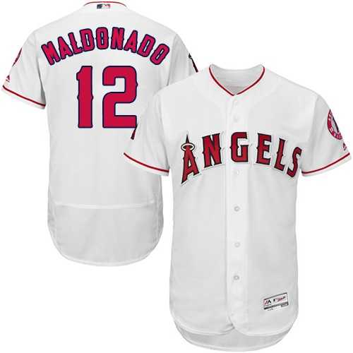 Los Angeles Angels of Anaheim #12 Martin Maldonado White Flexbase Stitched Jersey DingZhi,We sell and wholesale Los Angeles Angels of Anaheim #12 Martin Maldonado White Flexbase Stitched Jersey DingZhi on line form chian!