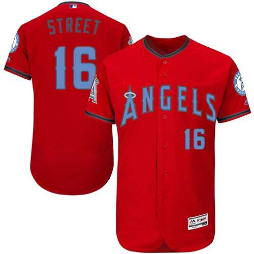 Los Angeles Angels of Anaheim #16 Houston Street Red Father's Day Flexbase Stitched Jersey DingZhi,We sell and wholesale Los Angeles Angels of Anaheim #16 Houston Street Red Father's Day Flexbase Stitched Jersey DingZhi on line form chian!