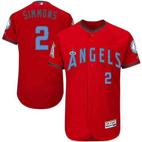 Los Angeles Angels of Anaheim #2 Andrelton Simmons Red Father's Day Flexbase Stitched Jersey DingZhi,We sell and wholesale Los Angeles Angels of Anaheim #2 Andrelton Simmons Red Father's Day Flexbase Stitched Jersey DingZhi on line form chian!