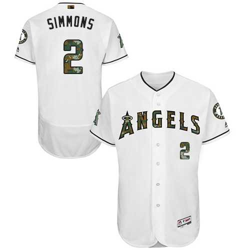 Los Angeles Angels of Anaheim #2 Andrelton Simmons White Memorial Day Flexbase Stitched Jersey DingZhi,We sell and wholesale Los Angeles Angels of Anaheim #2 Andrelton Simmons White Memorial Day Flexbase Stitched Jersey DingZhi on line form chian!