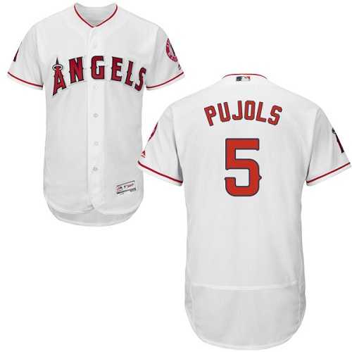 Los Angeles Angels of Anaheim #5 Albert Pujols White Flexbase Stitched Jersey DingZhi,We sell and wholesale Los Angeles Angels of Anaheim #5 Albert Pujols White Flexbase Stitched Jersey DingZhi on line form chian!