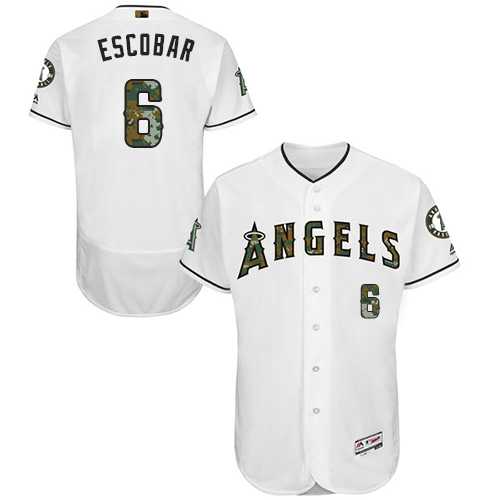 Los Angeles Angels of Anaheim #6 Yunel Escobar White Memorial Day Flexbase Stitched Jersey DingZhi,We sell and wholesale Los Angeles Angels of Anaheim #6 Yunel Escobar White Memorial Day Flexbase Stitched Jersey DingZhi on line form chian!