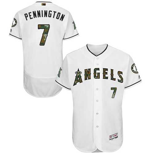 Los Angeles Angels of Anaheim #7 Cliff Pennington White Memorial Day Flexbase Stitched Jersey DingZhi,We sell and wholesale Los Angeles Angels of Anaheim #7 Cliff Pennington White Memorial Day Flexbase Stitched Jersey DingZhi on line form chian!