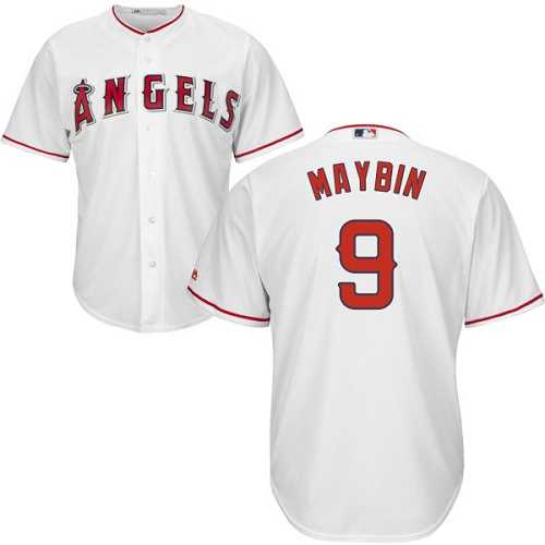 Los Angeles Angels of Anaheim #9 Cameron Maybin White New Cool Base Stitched Jersey DingZhi,We sell and wholesale Los Angeles Angels of Anaheim #9 Cameron Maybin White New Cool Base Stitched Jersey DingZhi on line form chian!