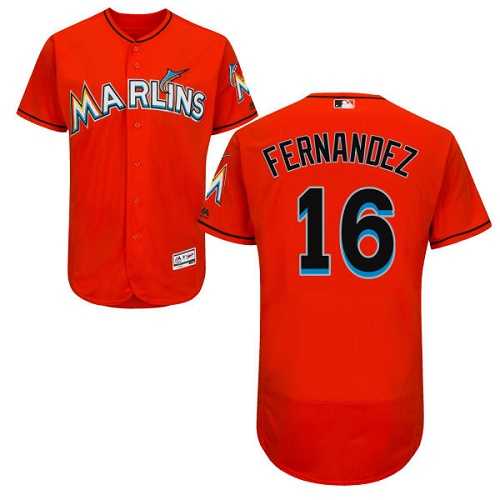 Miami Marlins #16 Jose Fernandez Orange Flexbase Stitched Jersey DingZhi,We sell and wholesale Miami Marlins #16 Jose Fernandez Orange Flexbase Stitched Jersey DingZhi on line form chian!