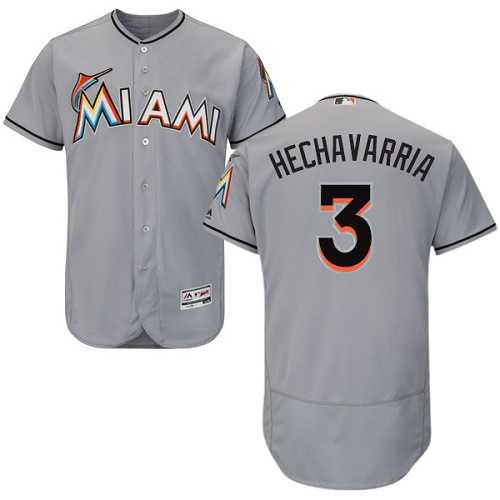 Miami Marlins #3 Adeiny Hechavarria Gray Flexbase Stitched Jersey DingZhi,We sell and wholesale Miami Marlins #3 Adeiny Hechavarria Gray Flexbase Stitched Jersey DingZhi on line form chian!