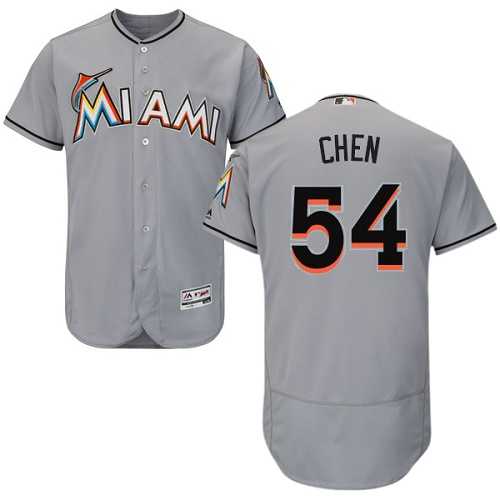 Miami Marlins #54 Wei Yin Chen Gray Flexbase Stitched Jersey DingZhi,We sell and wholesale Miami Marlins #54 Wei Yin Chen Gray Flexbase Stitched Jersey DingZhi on line form chian!