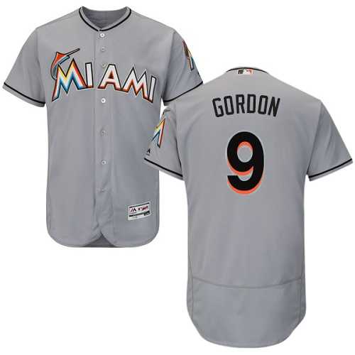 Miami Marlins #9 Dee Gordon Gray Flexbase Stitched Jersey DingZhi,We sell and wholesale Miami Marlins #9 Dee Gordon Gray Flexbase Stitched Jersey DingZhi on line form chian!