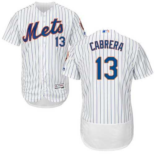 New York Mets #13 Asdrubal Cabrera White Flexbase Stitched Jersey DingZhi,We sell and wholesale New York Mets #13 Asdrubal Cabrera White Flexbase Stitched Jersey DingZhi on line form chian!