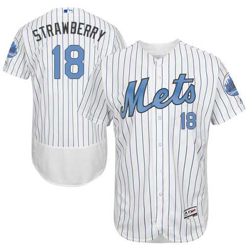 New York Mets #18 Darryl Strawberry White Father's Day Flexbase Stitched Jersey DingZhi,We sell and wholesale New York Mets #18 Darryl Strawberry White Father's Day Flexbase Stitched Jersey DingZhi on line form chian!