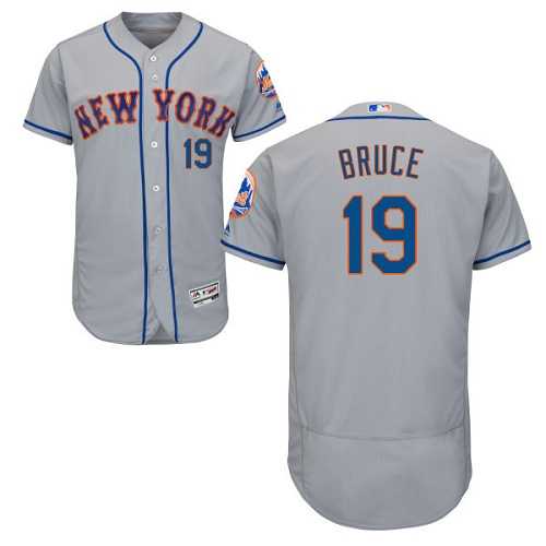 New York Mets #19 Jay Bruce Gray Flexbase Stitched Jersey DingZhi,We sell and wholesale New York Mets #19 Jay Bruce Gray Flexbase Stitched Jersey DingZhi on line form chian!