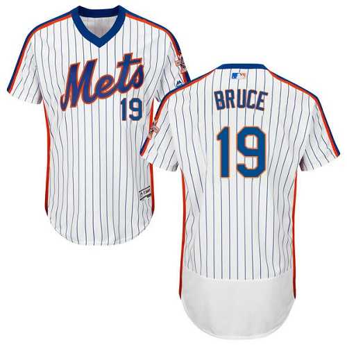 New York Mets #19 Jay Bruce White Cooperstown Collection Flexbase Stitched Jersey DingZhi,We sell and wholesale New York Mets #19 Jay Bruce White Cooperstown Collection Flexbase Stitched Jersey DingZhi on line form chian!