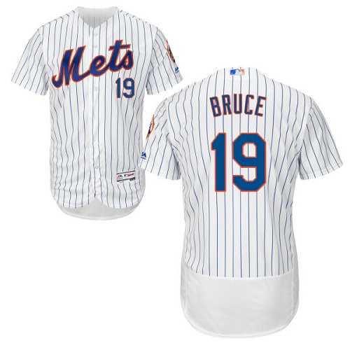 New York Mets #19 Jay Bruce White Flexbase Stitched Jersey DingZhi,We sell and wholesale New York Mets #19 Jay Bruce White Flexbase Stitched Jersey DingZhi on line form chian!