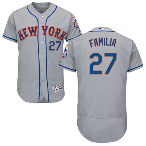 New York Mets #27 Jeurys Familia Gray Flexbase Stitched Jersey DingZhi,We sell and wholesale New York Mets #27 Jeurys Familia Gray Flexbase Stitched Jersey DingZhi on line form chian!