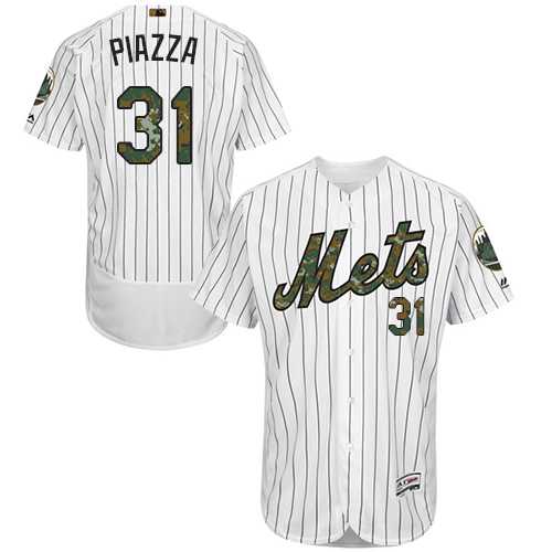 New York Mets #31 Mike Piazza White Memorial Day Flexbase Stitched Jersey DingZhi,We sell and wholesale New York Mets #31 Mike Piazza White Memorial Day Flexbase Stitched Jersey DingZhi on line form chian!