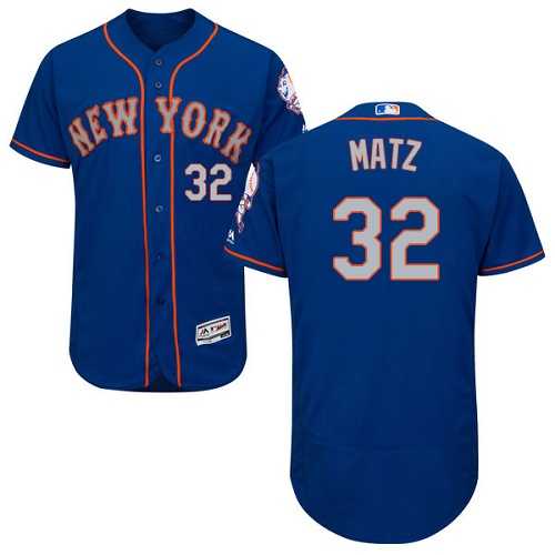 New York Mets #32 Steven Matz Blue Alternate Flexbase Stitched Jersey DingZhi,We sell and wholesale New York Mets #32 Steven Matz Blue Alternate Flexbase Stitched Jersey DingZhi on line form chian!