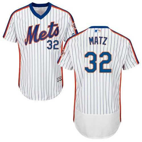 New York Mets #32 Steven Matz White Cooperstown Collection Flexbase Stitched Jersey DingZhi,We sell and wholesale New York Mets #32 Steven Matz White Cooperstown Collection Flexbase Stitched Jersey DingZhi on line form chian!