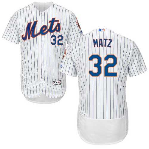 New York Mets #32 Steven Matz White Flexbase Stitched Jersey DingZhi,We sell and wholesale New York Mets #32 Steven Matz White Flexbase Stitched Jersey DingZhi on line form chian!