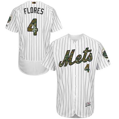 New York Mets #4 Wilmer Flores White Memorial Day Flexbase Stitched Jersey DingZhi,We sell and wholesale New York Mets #4 Wilmer Flores White Memorial Day Flexbase Stitched Jersey DingZhi on line form chian!
