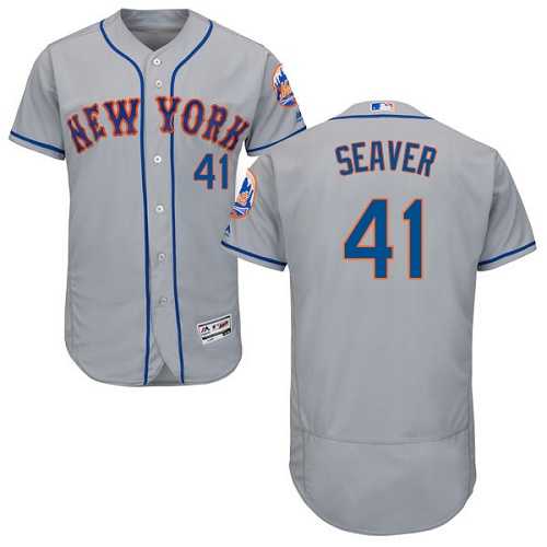 New York Mets #41 Tom Seaver Gray Flexbase Stitched Jersey DingZhi,We sell and wholesale New York Mets #41 Tom Seaver Gray Flexbase Stitched Jersey DingZhi on line form chian!