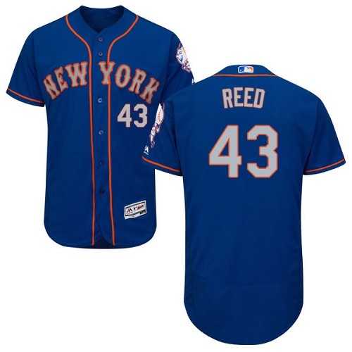 New York Mets #43 Addison Reed Blue Alternate Flexbase Stitched Jersey DingZhi,We sell and wholesale New York Mets #43 Addison Reed Blue Alternate Flexbase Stitched Jersey DingZhi on line form chian!