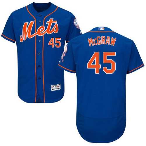 New York Mets #45 Tug McGraw Blue Flexbase Stitched Jersey DingZhi,We sell and wholesale New York Mets #45 Tug McGraw Blue Flexbase Stitched Jersey DingZhi on line form chian!