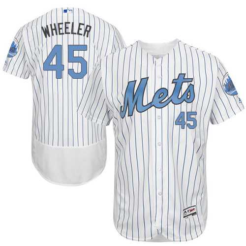New York Mets #45 Zack Wheeler White Father's Day Flexbase Stitched Jersey DingZhi,We sell and wholesale New York Mets #45 Zack Wheeler White Father's Day Flexbase Stitched Jersey DingZhi on line form chian!