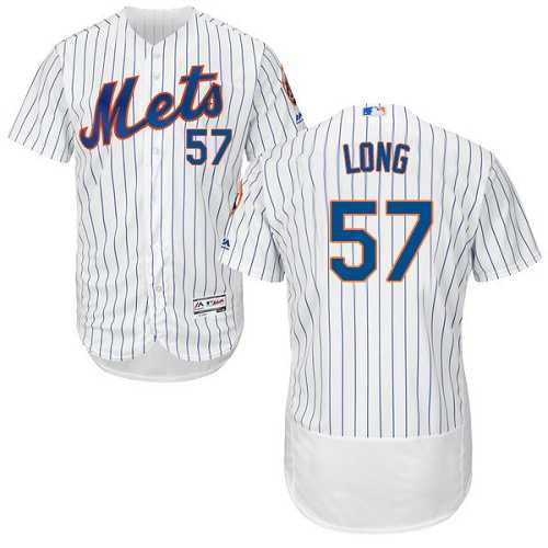 New York Mets #57 Kevin Long White Flexbase Stitched Jersey DingZhi,We sell and wholesale New York Mets #57 Kevin Long White Flexbase Stitched Jersey DingZhi on line form chian!