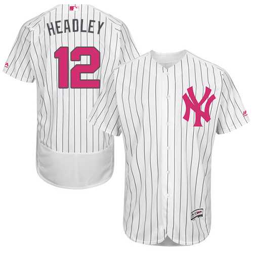New York Yankees #12 Chase Headley White Mother's Day Flexbase Stitched Jersey DingZhi,We sell and wholesale New York Yankees #12 Chase Headley White Mother's Day Flexbase Stitched Jersey DingZhi on line form chian!