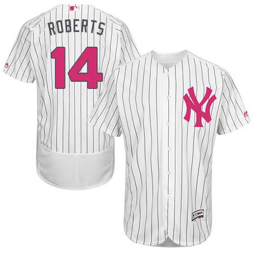 New York Yankees #14 Brian Roberts White Mother's Day Flexbase Stitched Jersey DingZhi,We sell and wholesale New York Yankees #14 Brian Roberts White Mother's Day Flexbase Stitched Jersey DingZhi on line form chian!
