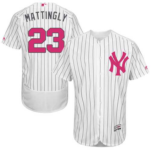 New York Yankees #23 Don Mattingly White Mother's Day Flexbase Stitched Jersey DingZhi,We sell and wholesale New York Yankees #23 Don Mattingly White Mother's Day Flexbase Stitched Jersey DingZhi on line form chian!