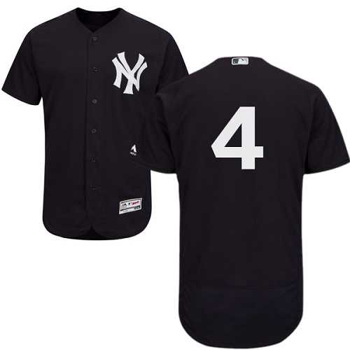 New York Yankees #4 Lou Gehrig Navy Flexbase Stitched Jersey DingZhi,We sell and wholesale New York Yankees #4 Lou Gehrig Navy Flexbase Stitched Jersey DingZhi on line form chian!