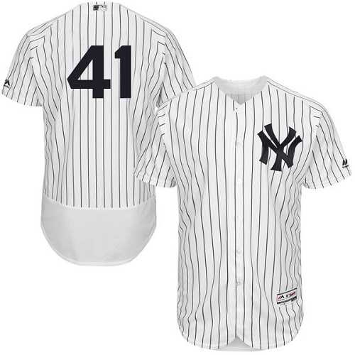New York Yankees #41 Randy Johnson White Flexbase Stitched Jersey DingZhi,We sell and wholesale New York Yankees #41 Randy Johnson White Flexbase Stitched Jersey DingZhi on line form chian!