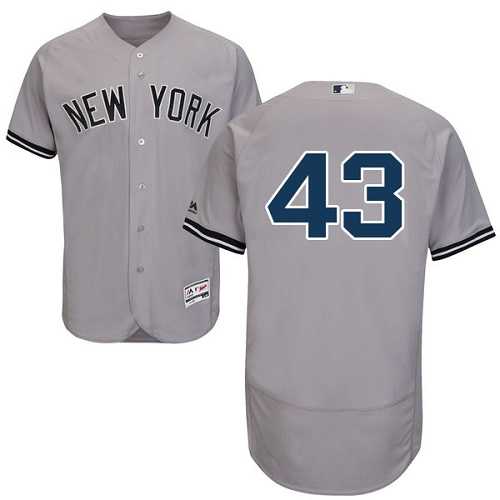New York Yankees #43 Austin Romine Gray Flexbase Stitched Jersey DingZhi,We sell and wholesale New York Yankees #43 Austin Romine Gray Flexbase Stitched Jersey DingZhi on line form chian!