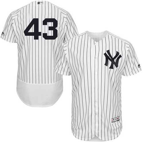 New York Yankees #43 Austin Romine White Flexbase Stitched Jersey DingZhi,We sell and wholesale New York Yankees #43 Austin Romine White Flexbase Stitched Jersey DingZhi on line form chian!