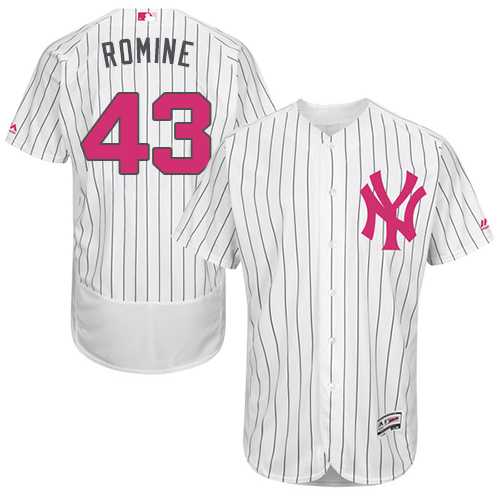 New York Yankees #43 Austin Romine White Mother's Day Flexbase Stitched Jersey DingZhi,We sell and wholesale New York Yankees #43 Austin Romine White Mother's Day Flexbase Stitched Jersey DingZhi on line form chian!