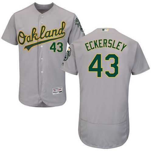 Oakland Athletics #43 Dennis Eckersley Gray Flexbase Stitched Jersey DingZhi,We sell and wholesale Oakland Athletics #43 Dennis Eckersley Gray Flexbase Stitched Jersey DingZhi on line form chian!