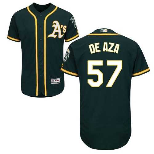 Oakland Athletics #57 Alejandro De Aza Green Flexbase Stitched Jersey DingZhi,We sell and wholesale Oakland Athletics #57 Alejandro De Aza Green Flexbase Stitched Jersey DingZhi on line form chian!