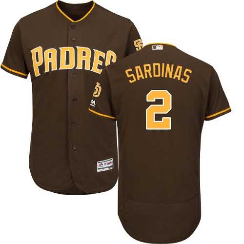 San Diego Padres #2 Luis Sardinas Brown Flexbase Stitched Jersey DingZhi,We sell and wholesale San Diego Padres #2 Luis Sardinas Brown Flexbase Stitched Jersey DingZhi on line form chian!