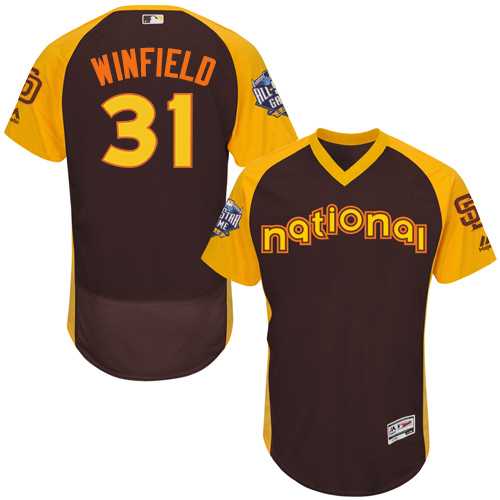 San Diego Padres #31 Dave Winfield Brown 2016 MLB All Star Game Flexbase Batting Practice Player Stitched Jersey DingZhi,We sell and wholesale San Diego Padres #31 Dave Winfield Brown 2016 MLB All Star Game Flexbase Batting Practice Player Stitched Jersey DingZhi on line form chian!