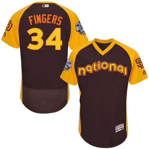 San Diego Padres #34 Rollie Fingers Brown 2016 MLB All Star Game Flexbase Batting Practice Player Stitched Jersey DingZhi,We sell and wholesale San Diego Padres #34 Rollie Fingers Brown 2016 MLB All Star Game Flexbase Batting Practice Player Stitched Jersey DingZhi on line form chian!