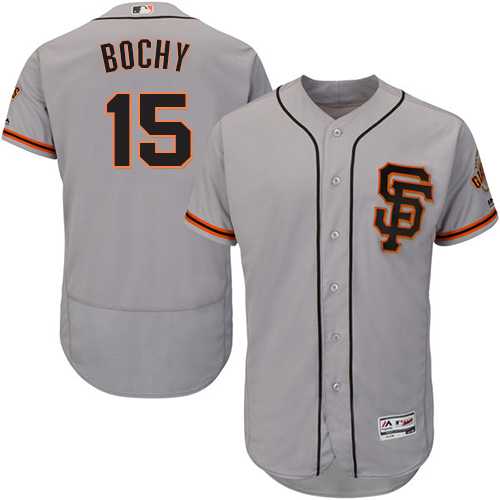 San Francisco Giants #15 Bruce Bochy Gray Road 2 Flexbase Stitched Jersey DingZhi,We sell and wholesale San Francisco Giants #15 Bruce Bochy Gray Road 2 Flexbase Stitched Jersey DingZhi on line form chian!