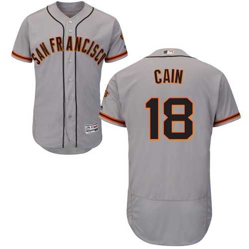 San Francisco Giants #18 Matt Cain Gray Flexbase Stitched Jersey DingZhi,We sell and wholesale San Francisco Giants #18 Matt Cain Gray Flexbase Stitched Jersey DingZhi on line form chian!